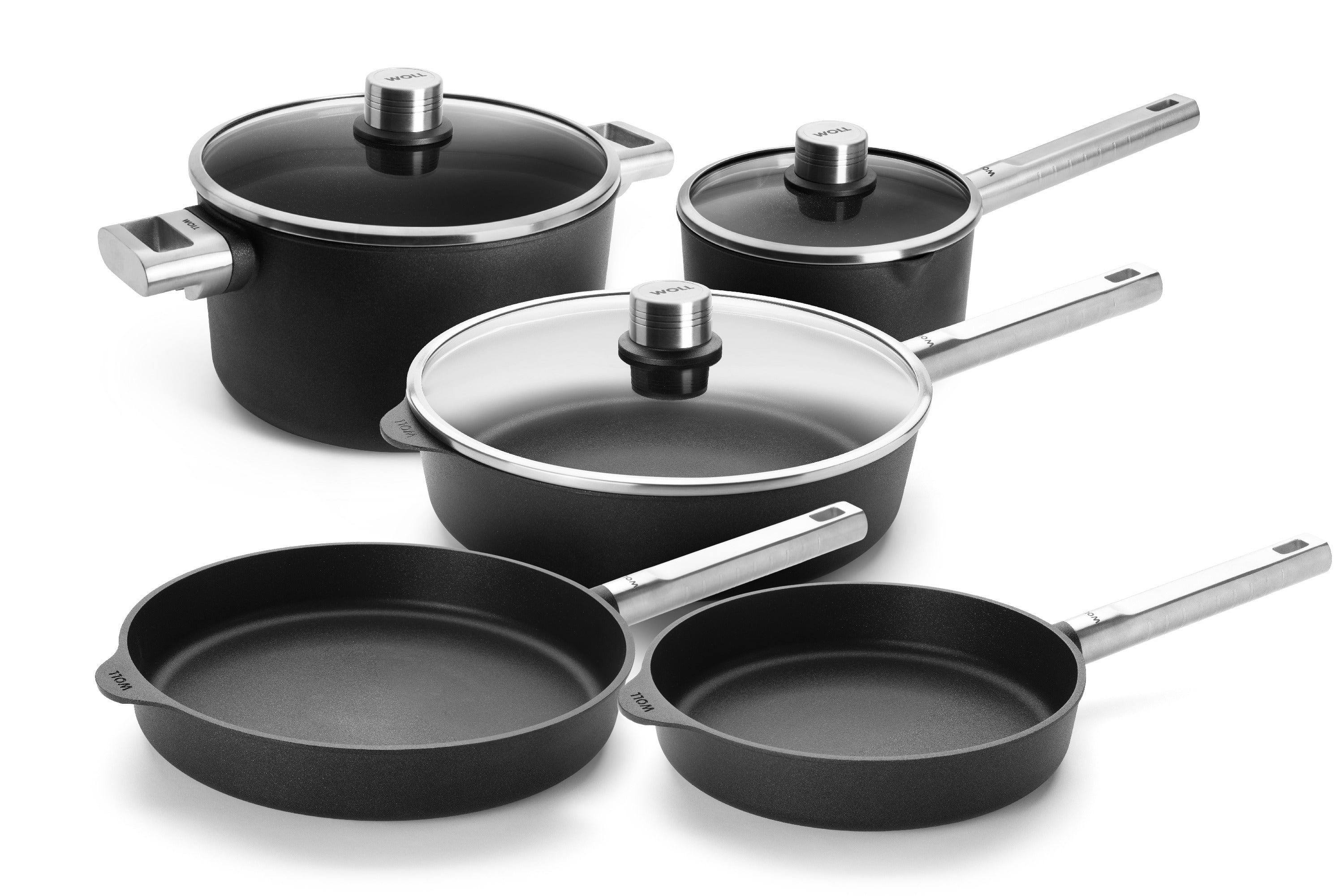 Woll Cookware, ECOLOGIC PRO 8 PC SET, Premium non-stick Cookware